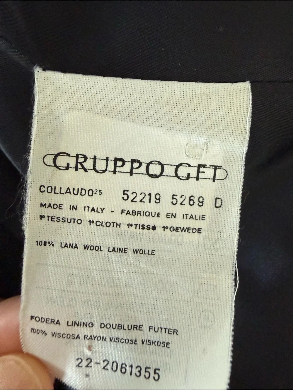 Vintage open back Blazer